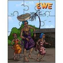 Load image into Gallery viewer, Sheni and Teni's 3-in-1 Puzzle Set - Ghana