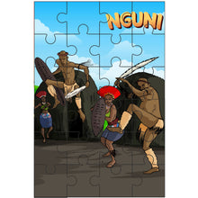 Load image into Gallery viewer, Sheni and Teni's 2-in-1 Puzzle Set - South Africa