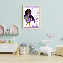 Load image into Gallery viewer, Thundergirl's Affirmative Wall Art