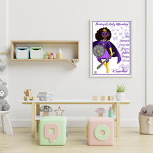 Load image into Gallery viewer, Thundergirl's Affirmative Wall Art