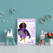 Load image into Gallery viewer, Thundergirl's Affirmative Wall Art